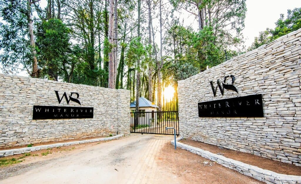 Entrance to White River Manor