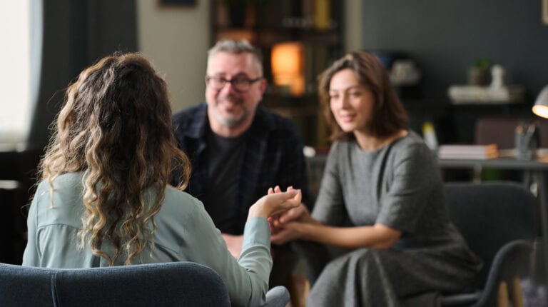 Consulting Session with Happy Couple