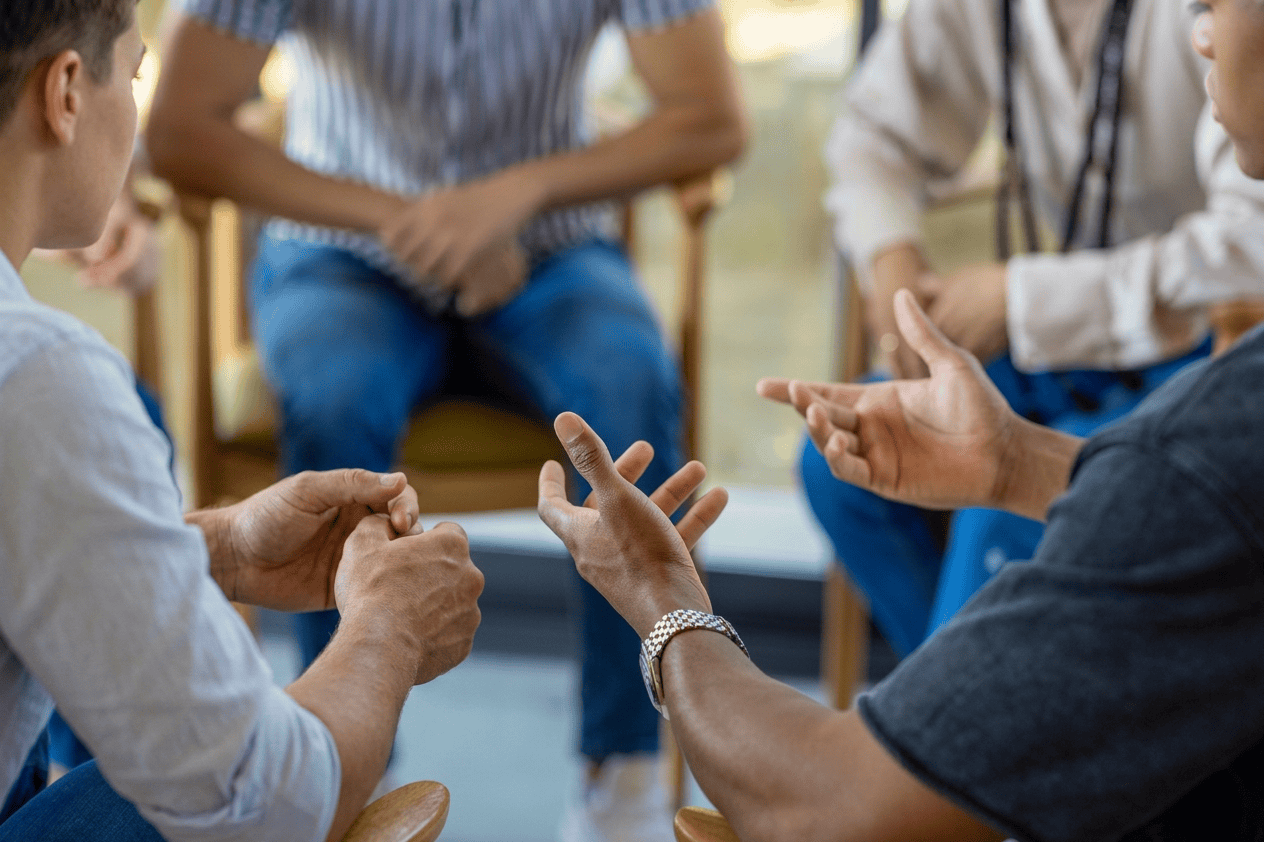 Group therapy, chemsex program